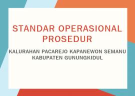 STANDAR OPERASIONAL PROSEDUR (SOP)